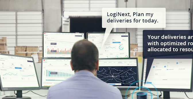 Voice Controlled Planning and Routing for Logistics Management