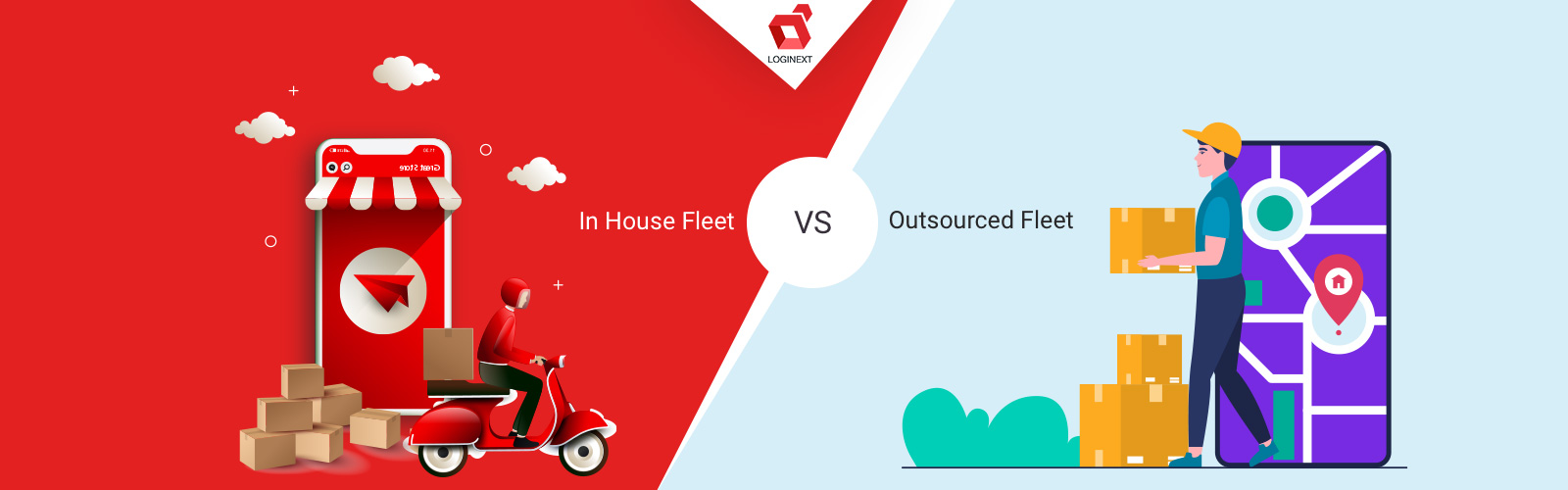 How to Handle last mile delivery? In House Fleet v/s Outsourced Fleet