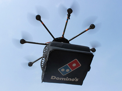 Dominos Drone Delivery