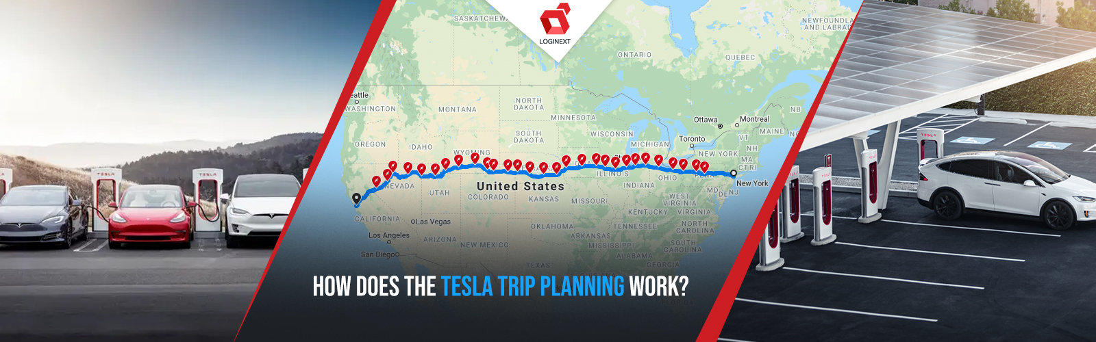 How does the Tesla Trip Planning Work?