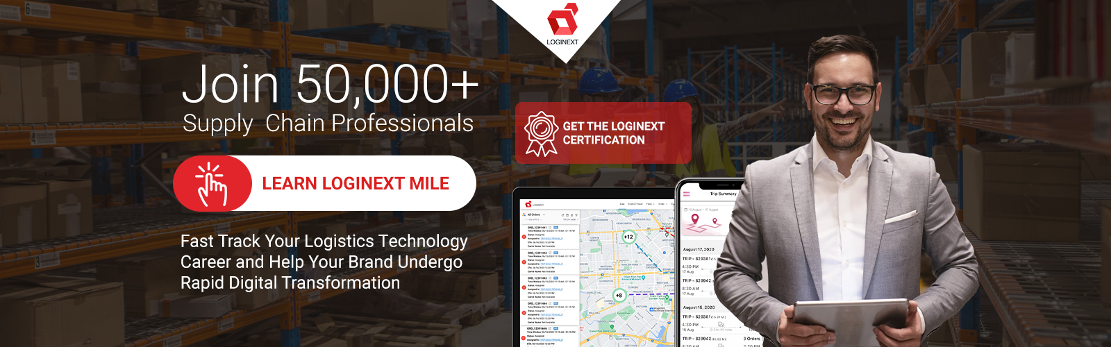 LogiNext Certification Program reports 200% uptake amongst supply chain professionals