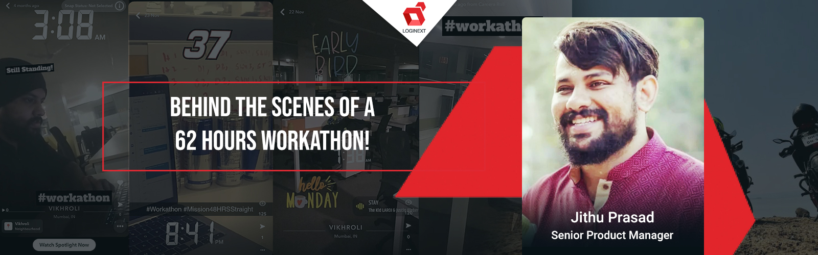 The inside story of the 62-hour workathon! Jithu Prasad’s story of Determination