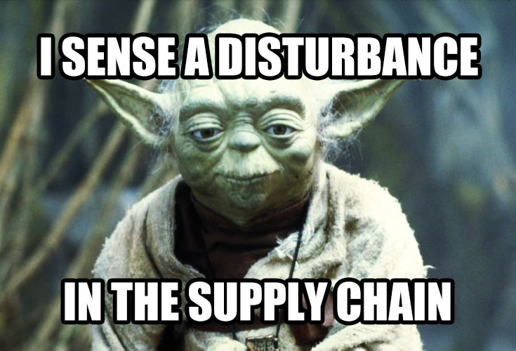 YODA- Disturbance in the supply chain