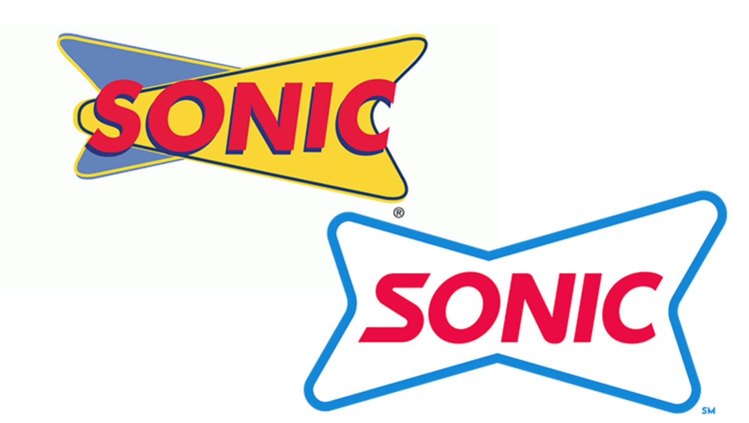 Sonic's new logo after being acquired by Inspire Brands