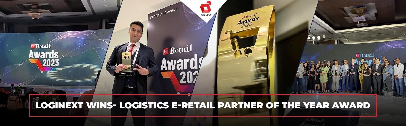 LogiNext Win ET Retail Award