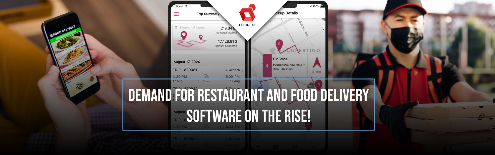 Demand for food delivery software on the rise