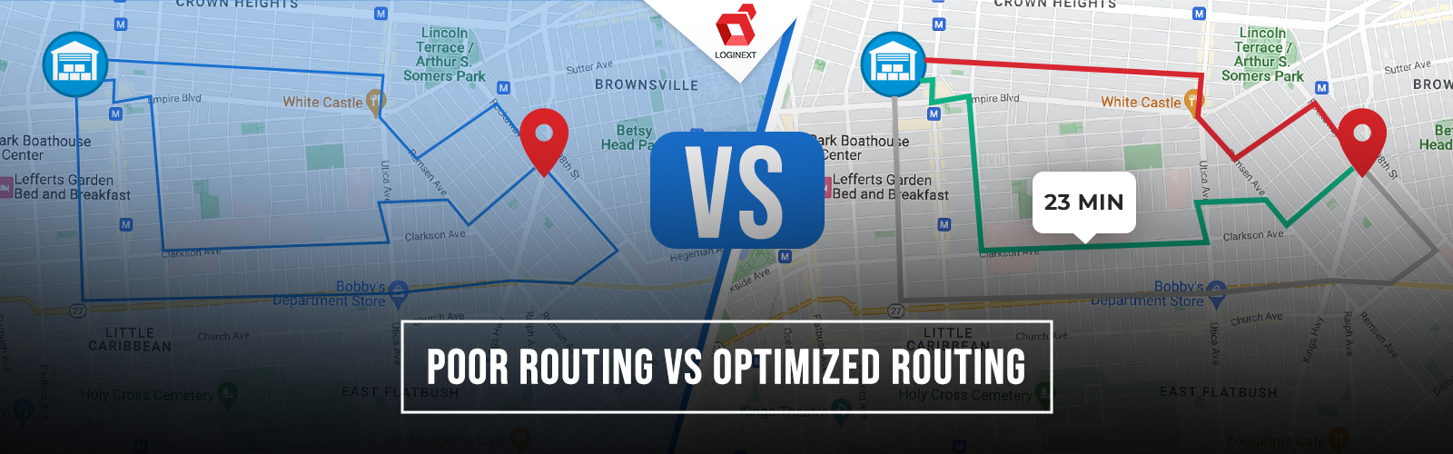 Need for route planning and optimization in logistics