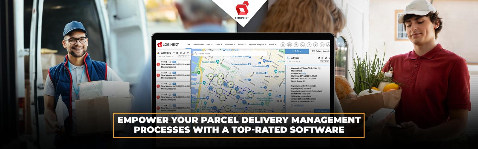 Top-rated parcel delivery management software