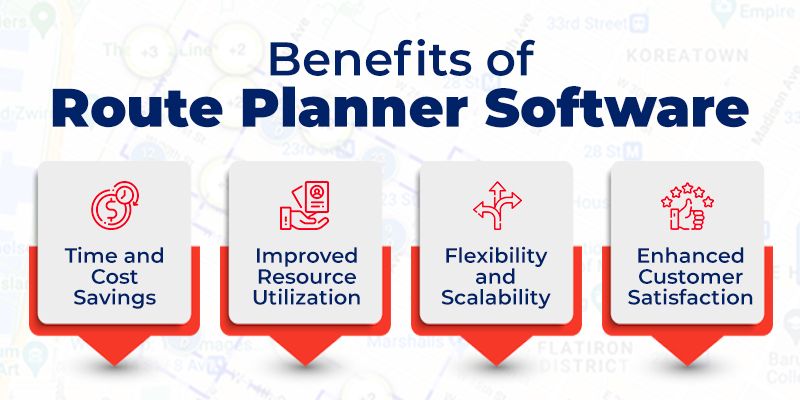 Benefits of route planner software