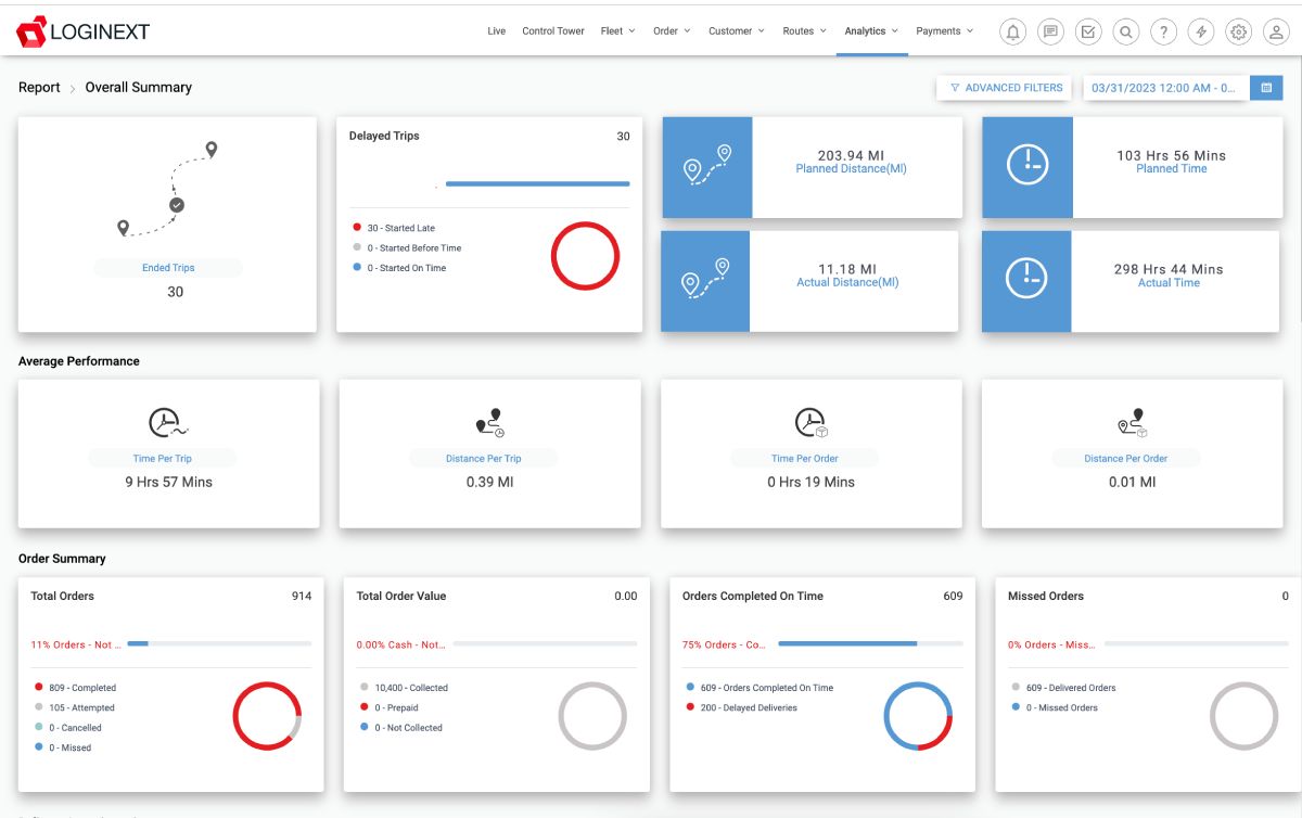 Reports and Analytics in TMS