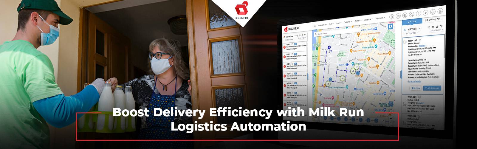 Milk Run Logistics Automation Beat Planning Software