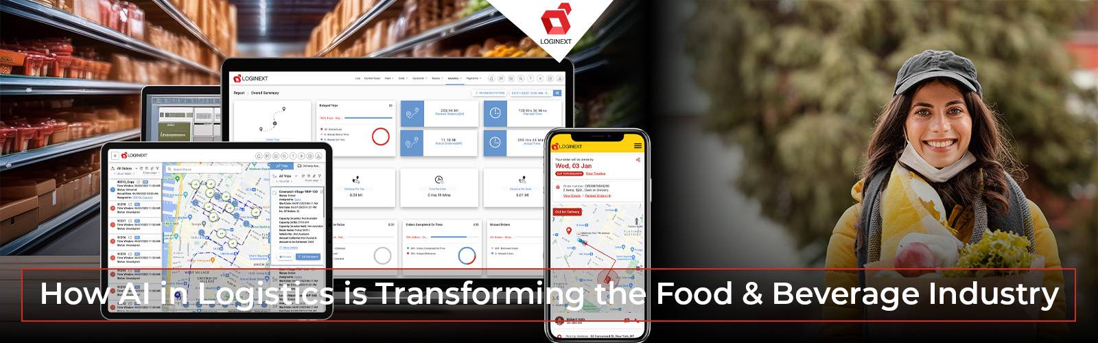 AI in Logistics For Food and Beverage Sector
