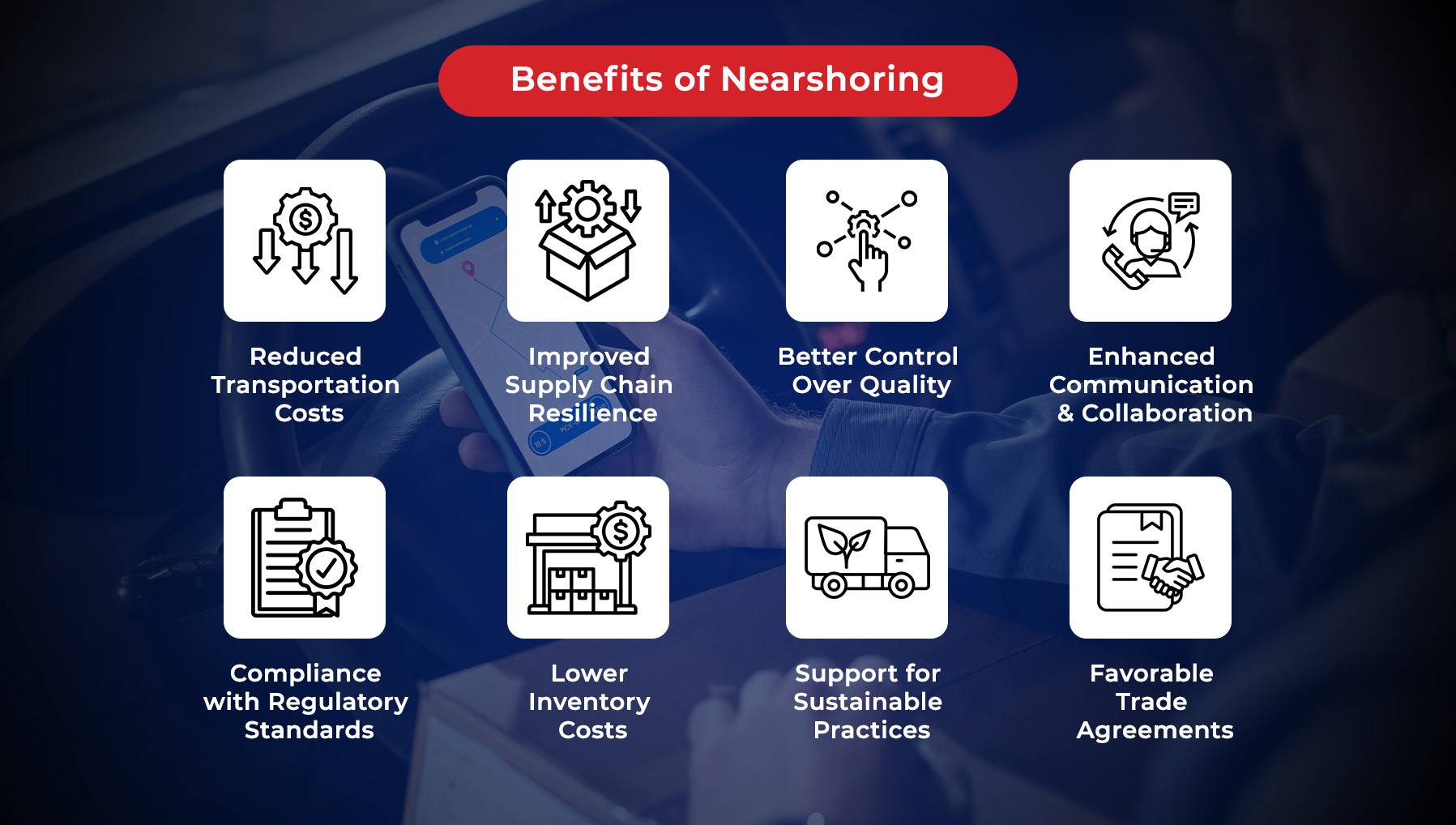 Benefits of Nearshoring for Manufacturing Sector