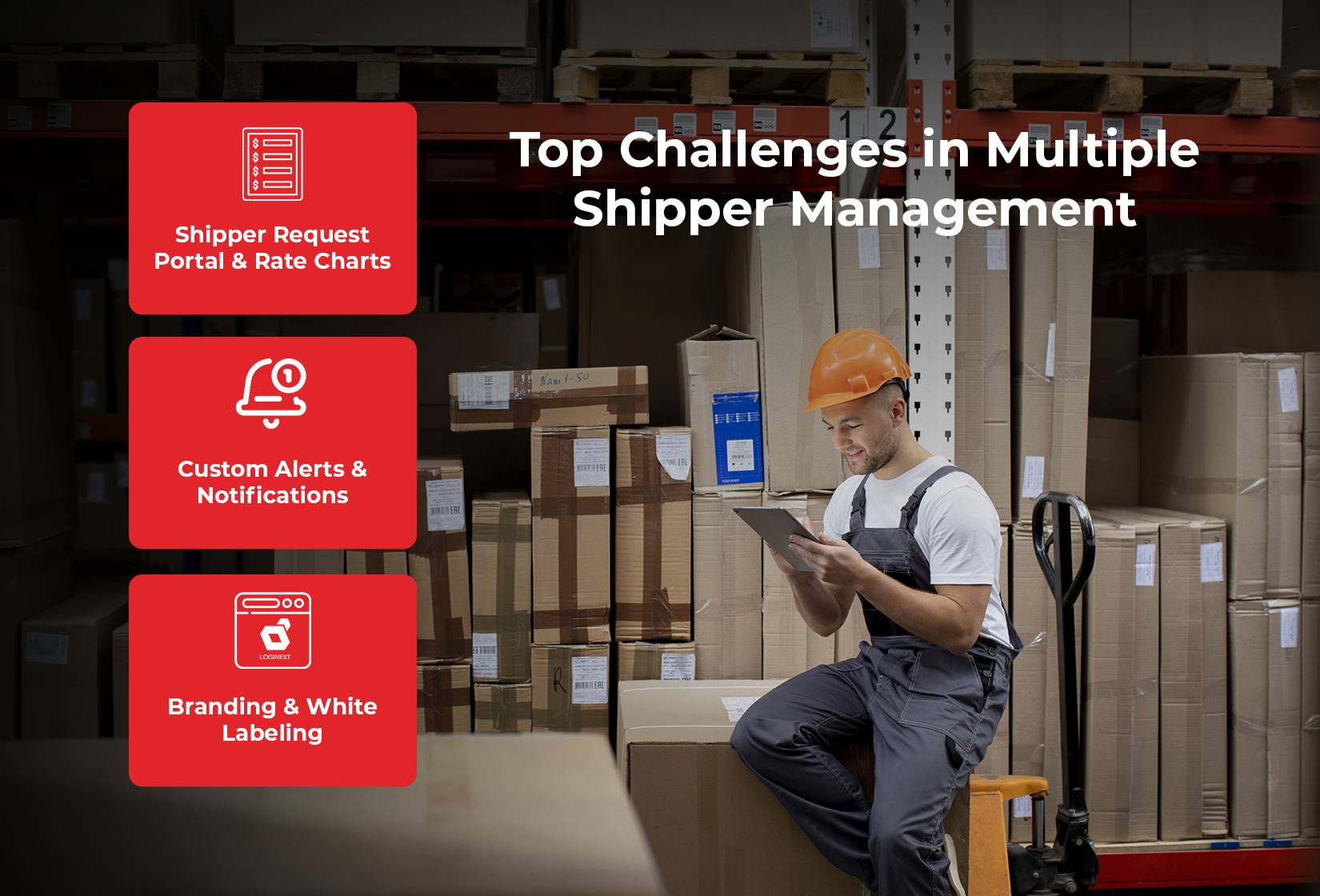 Challenges in handling multiple shippers in your logistics operations