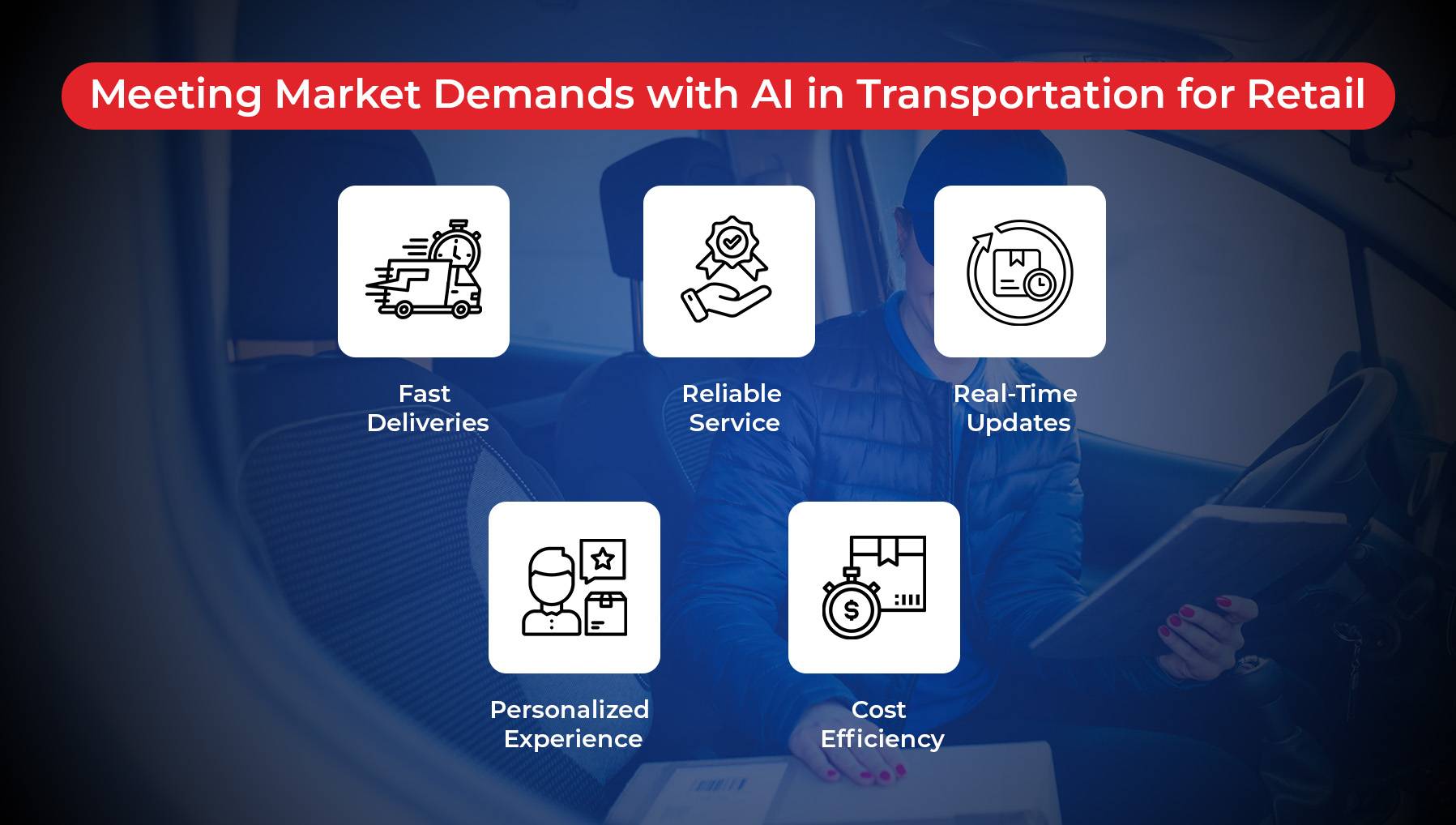 Meeting Market Demands Using AI in Retail Transportation