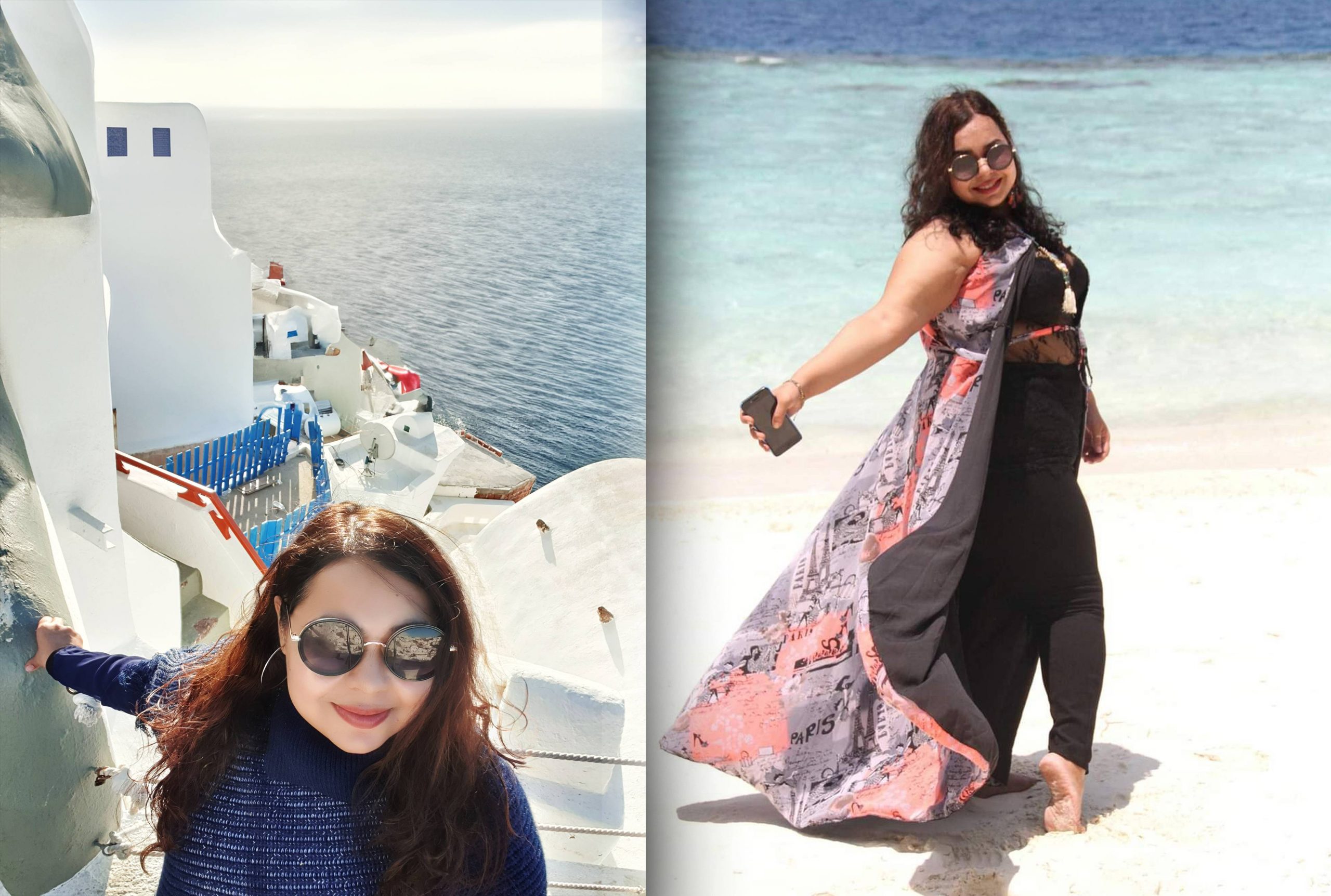 Stuti Mehrotra's Greece and Maldives trip from LogiNext