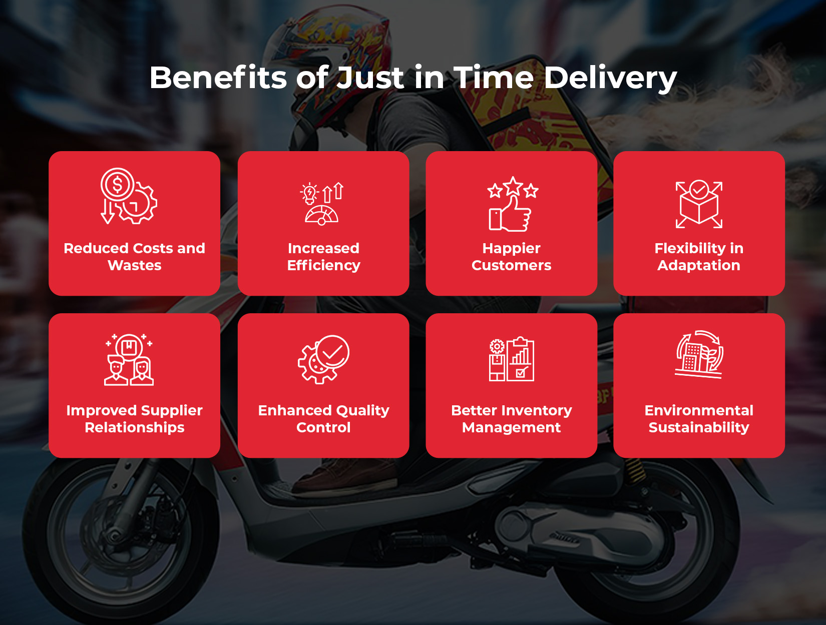 Benefits of Just in Time Delivery with Visibility Software