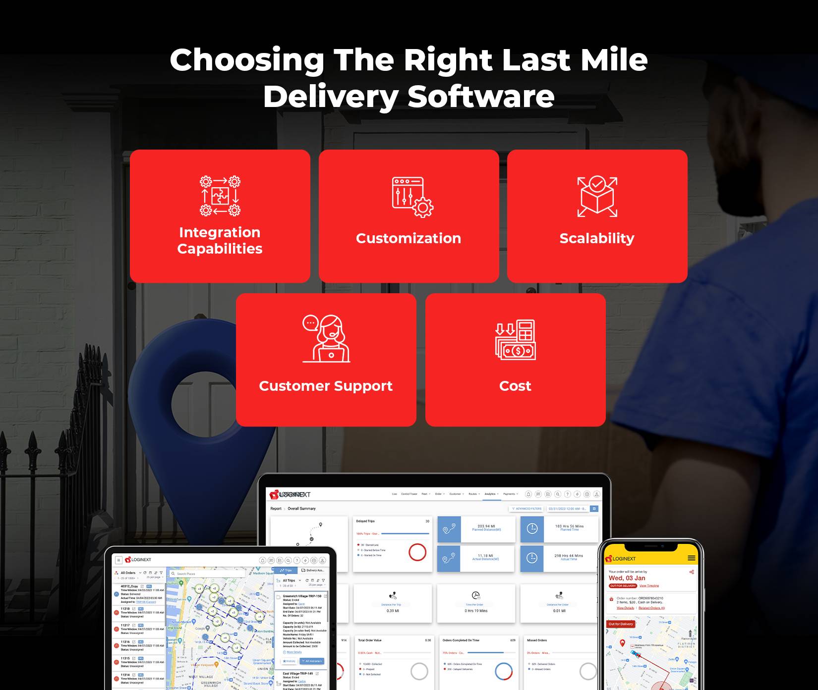 Choosing The Right Last Mile Delivery Software