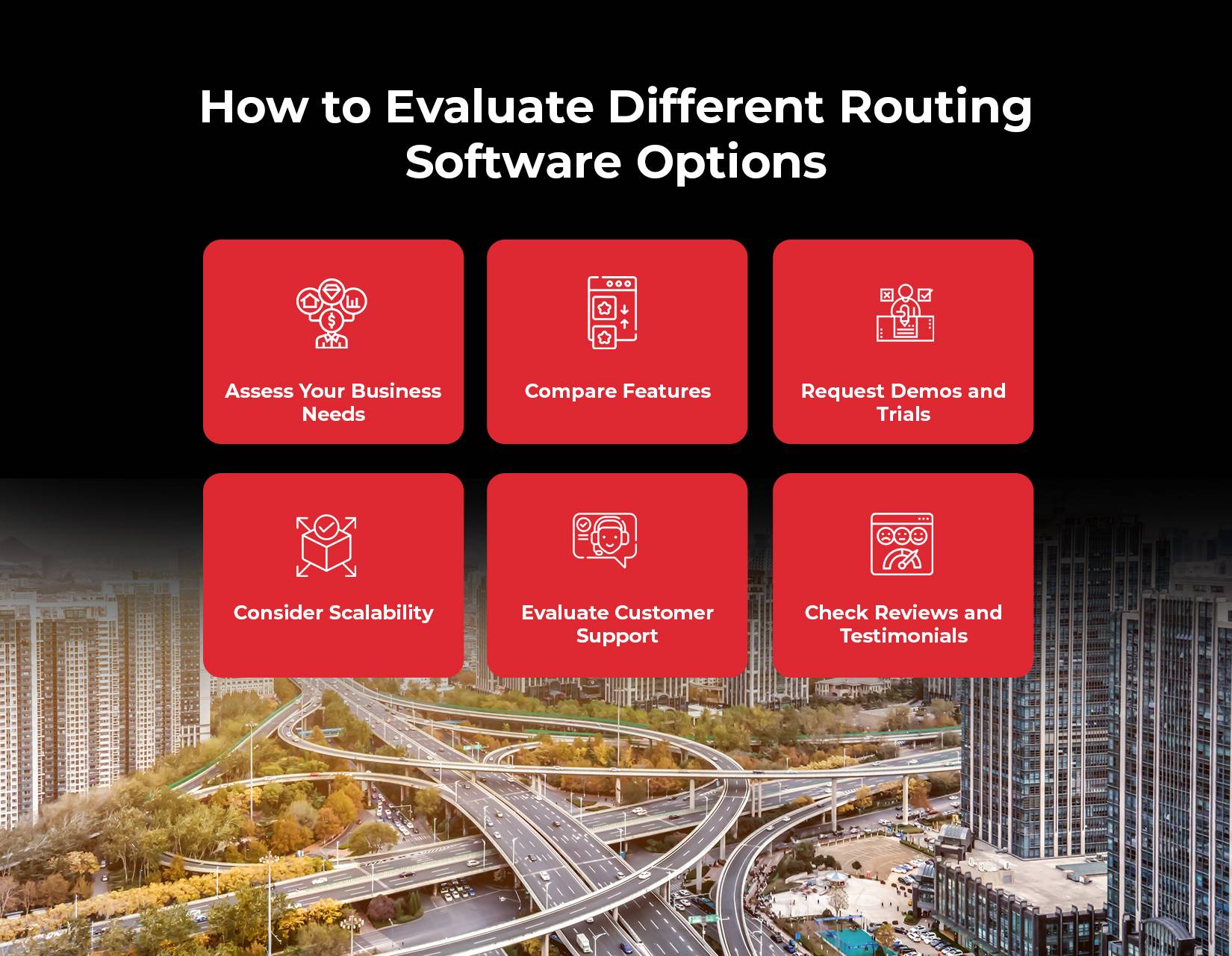 Evaluate Different Routing Software Options