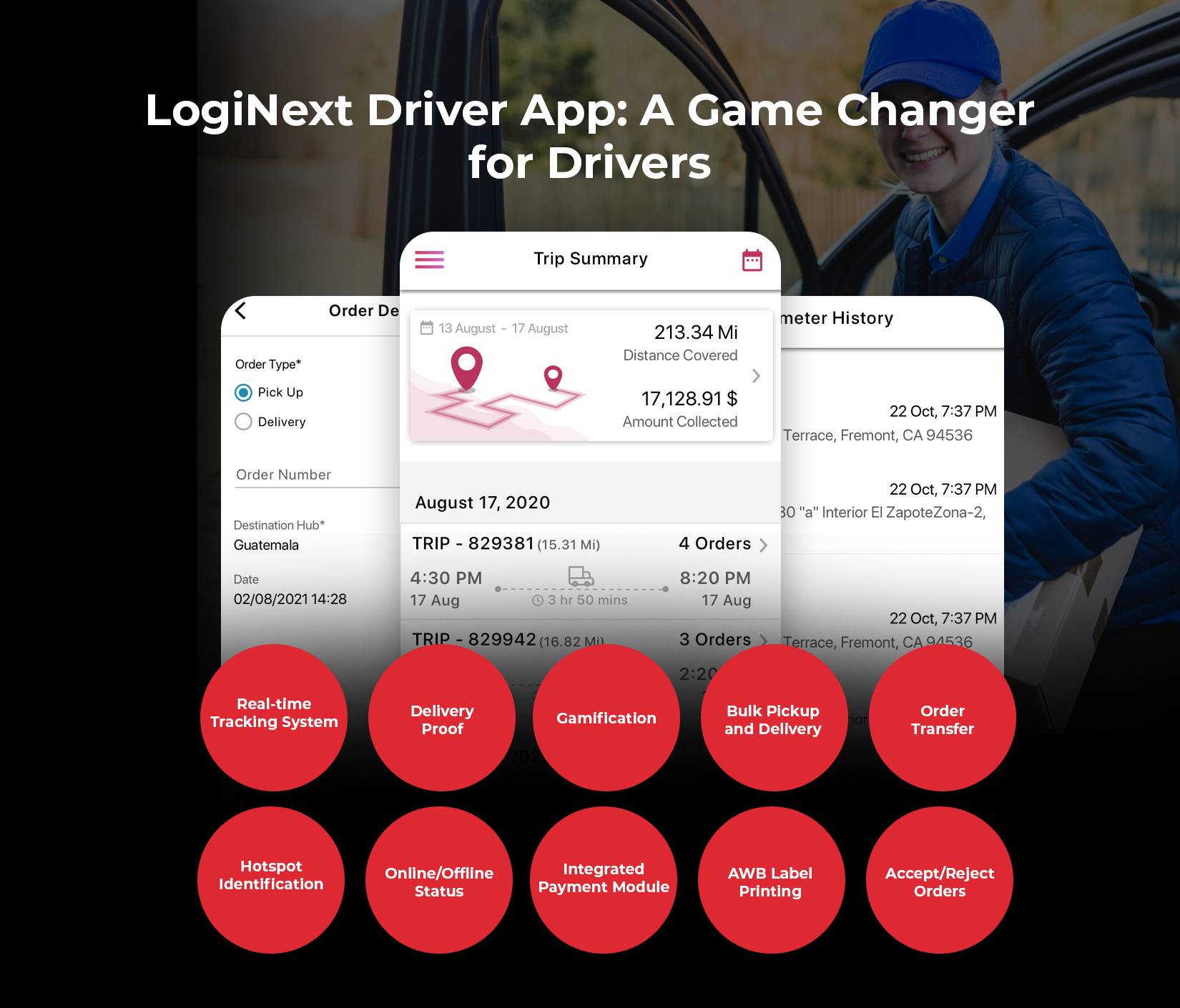 LogiNext MileDriver App: