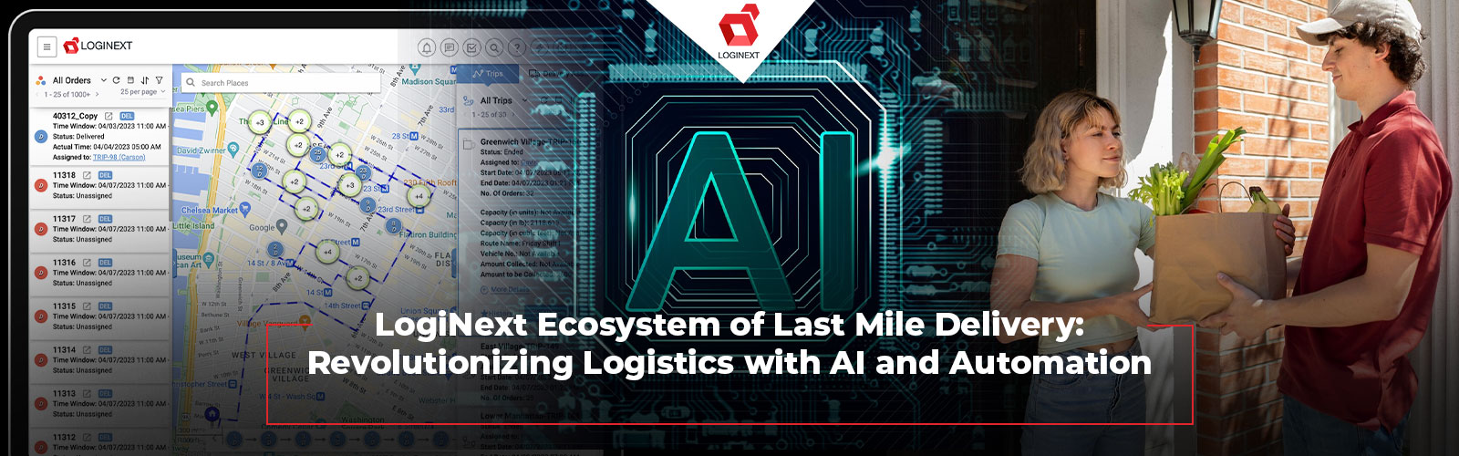 LogiNext Ecosystem of Last Mile Delivery