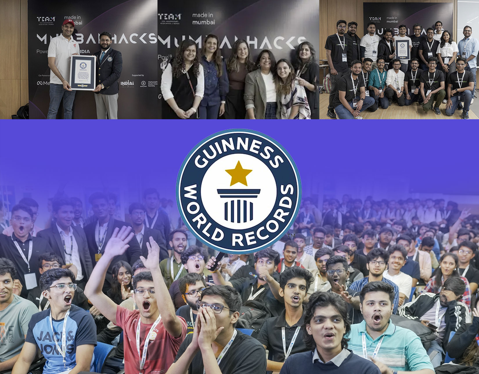 Breaking the Guinness World Record™ for Largest AI Hackathon in the World