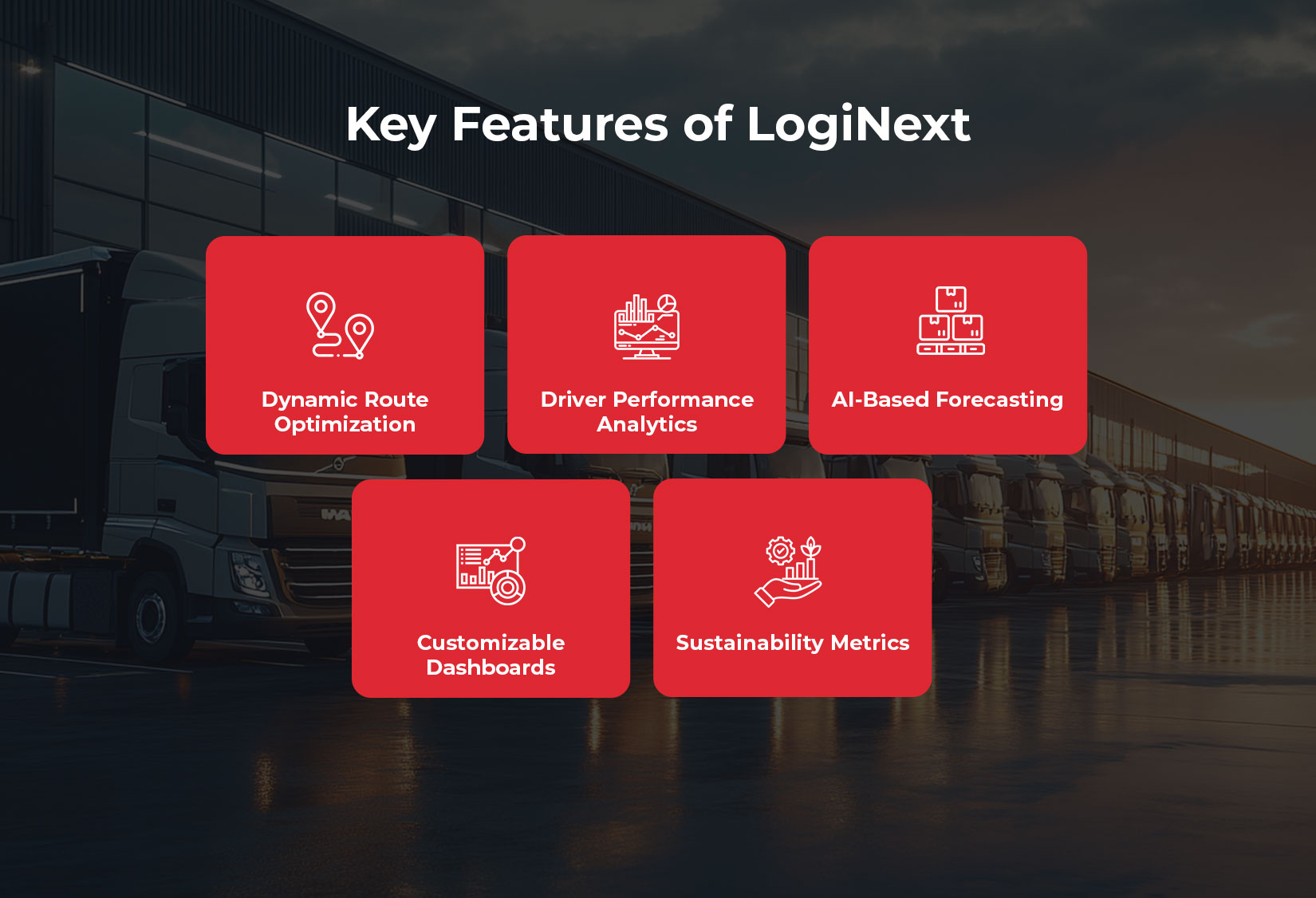 Key Features of LogiNext Fleet Routing Software