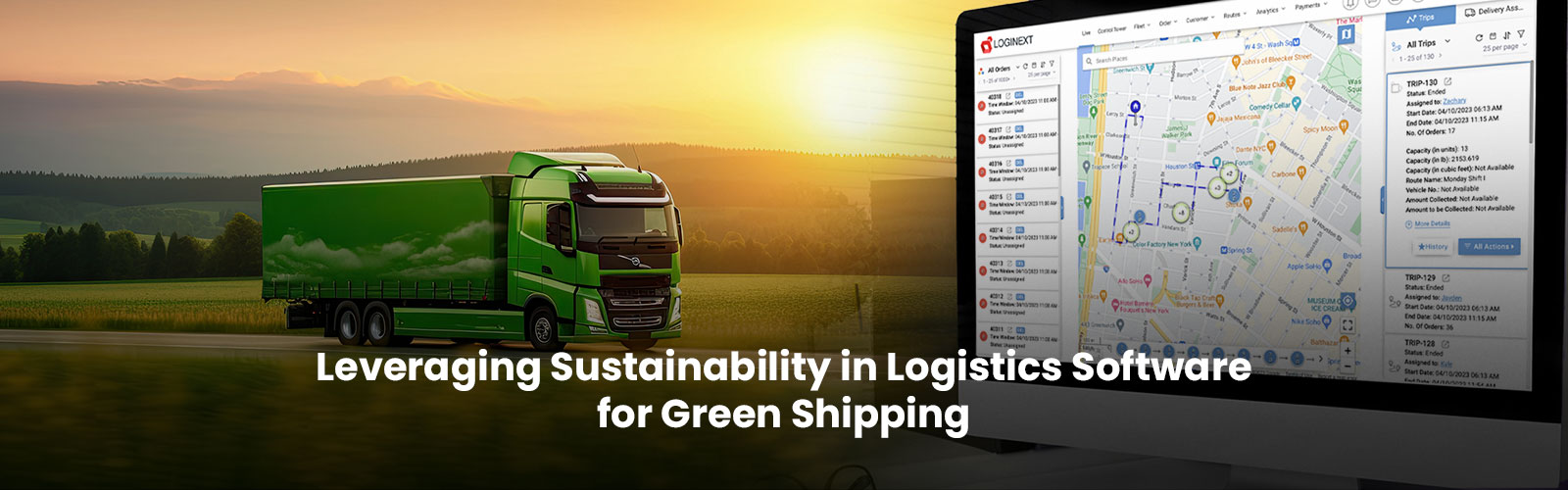 Leveraging Sustainability in Logistics Management Software for Green Shipping