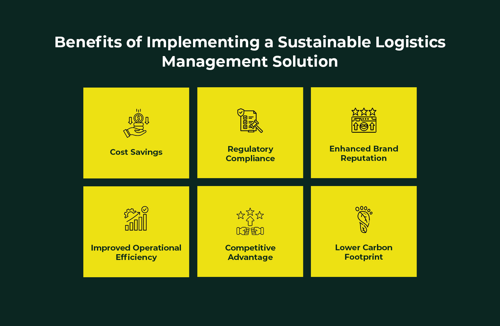 Benefits of Implementing a Sustainable Logistics Management Solution