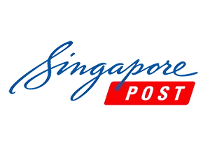 SingPost logo, LogiNext trusted client